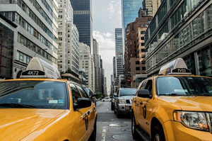 photo de taxis de new york